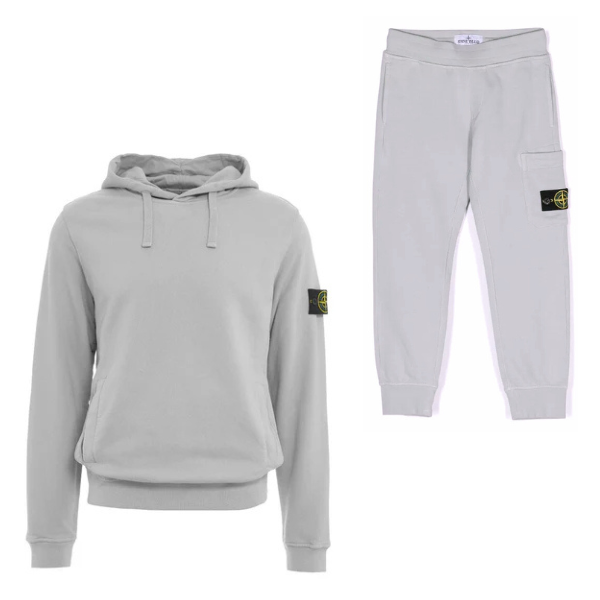 Tuta completa Stone Island Grigia