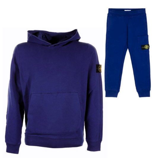 Tuta completa Stone Island Blu