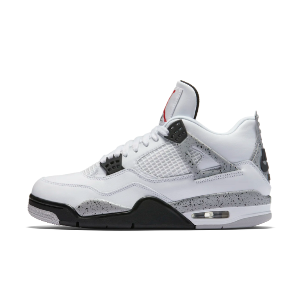 Retro 4 white cement